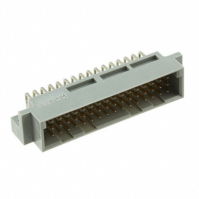 PCN10EA-48P-2.54DS(72) CONN DIN HDR 48POS PCB RA GOLD