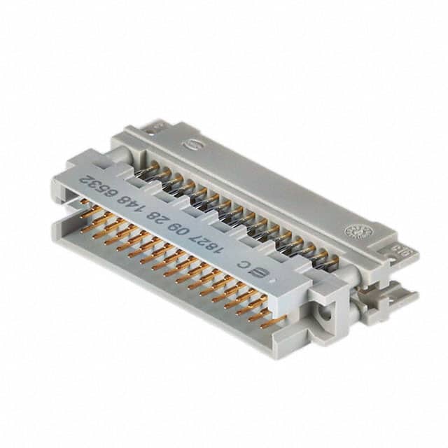 09281486532 CONN DIN HDR 48POS GOLD