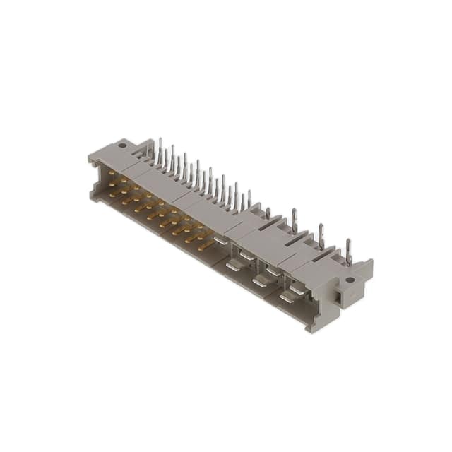 09061316922840 CONN DIN HDR 31POS PCB RA GOLD