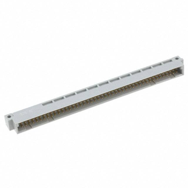 PCN10A-90P-2.54DS(72) CONN DIN HDR 90POS PCB RA GOLD