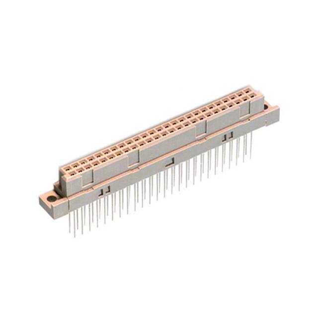 PCN10-50S-2.54WB CONN DIN RCPT 50POS PCB GOLD