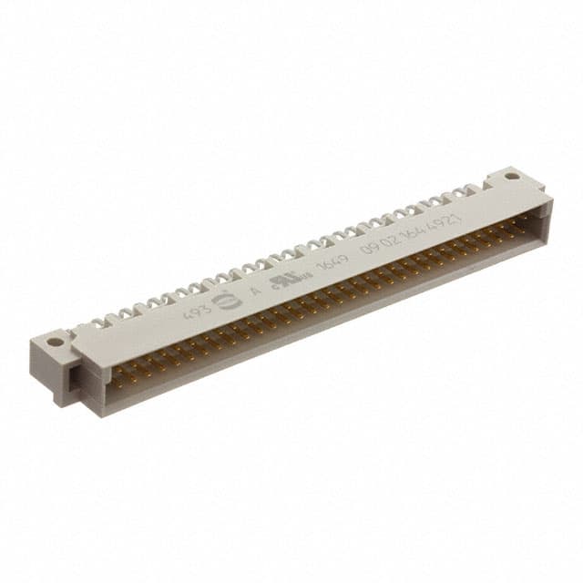 09021644921 CONN DIN HDR 64POS PCB RA GOLD