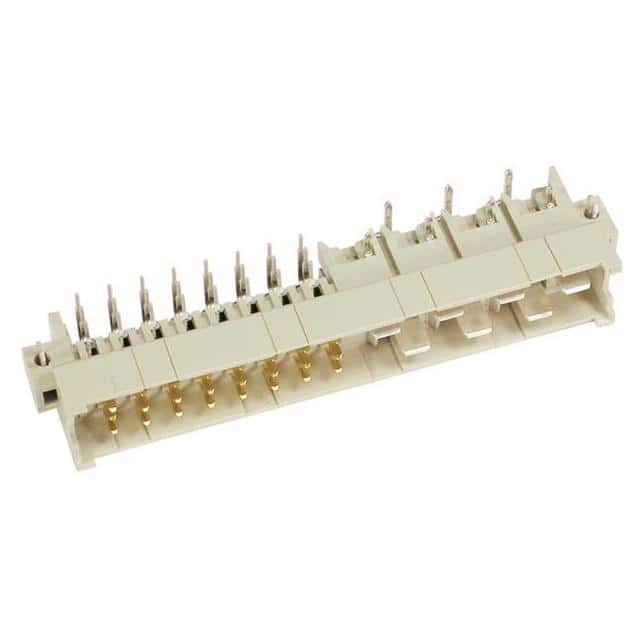 09063316924 CONN DIN HDR 31POS PCB RA GOLD