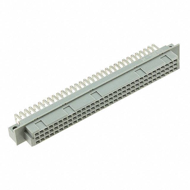 PCN10B-96S-2.54DS(72) CONN DIN RCPT 96POS PCB RA GOLD