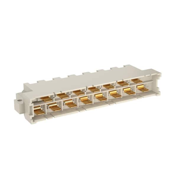 413637 DIN H15 15POS M FASTON RA