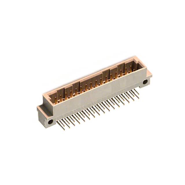PCN10-32P-2.54DS CONN DIN HDR 32POS PCB RA GOLD