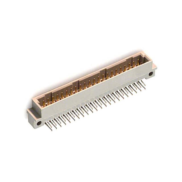 PCN10-44P-2.54DS CONN DIN HDR 44POS PCB RA GOLD
