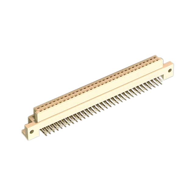 PCN13-64S-2.54DS CONN DIN RCPT 64POS PCB RA GOLD