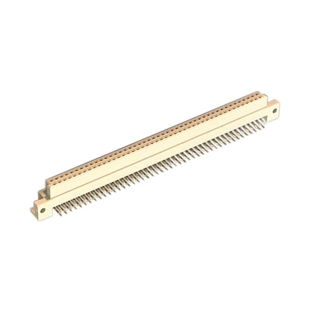 PCN13-90S-2.54DS(71) CONN DIN RCPT 90POS PCB RA GOLD