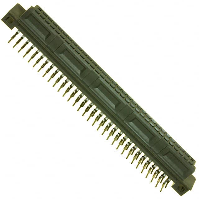 5174253-2 CONN DIN RCPT 64POS PCB RA GOLD