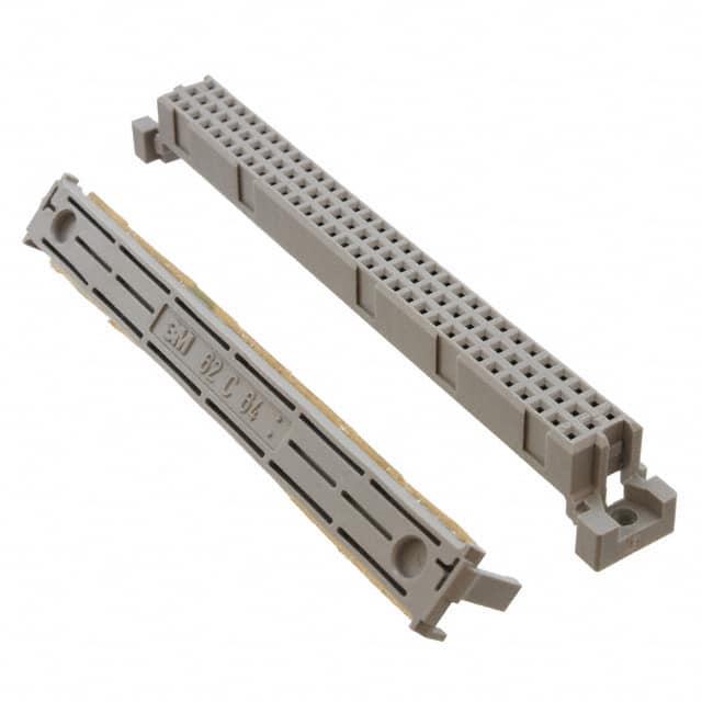 62C64-1101EC CONN DIN RCPT 96POS PNL MNT GOLD