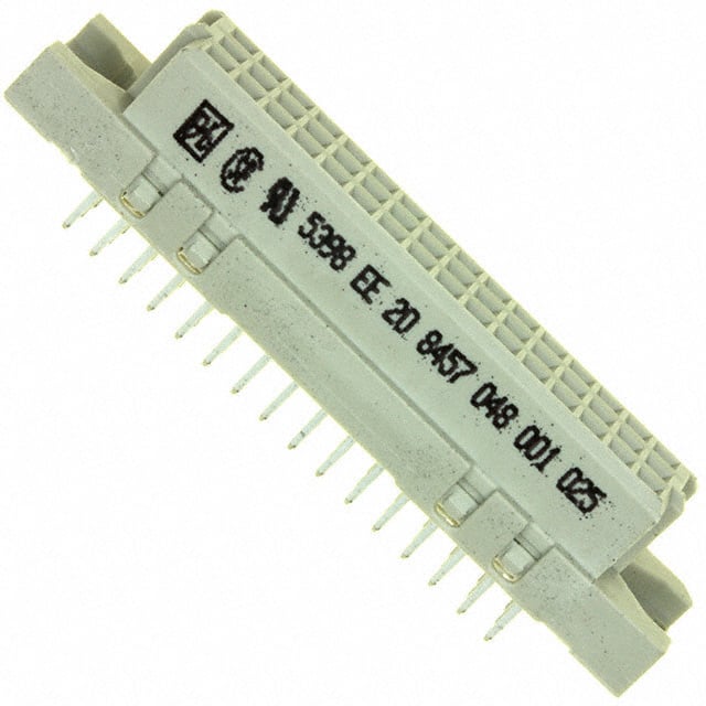 208457048001025 CONN DIN RCPT 48POS PCB GOLD