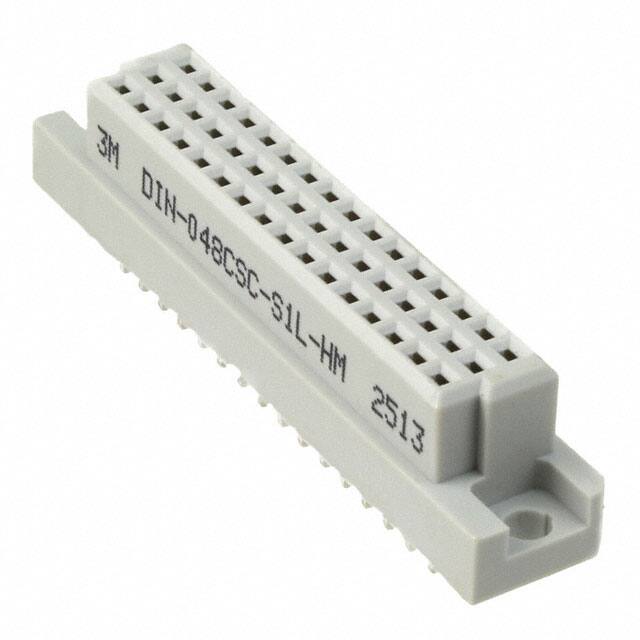 DIN-048CSC-S1L-HM CONN DIN RCPT 48POS PCB GOLD
