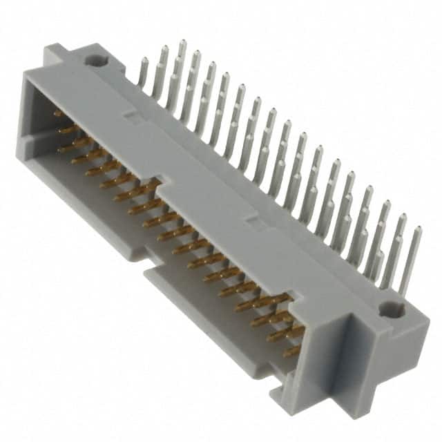 DIN-048CPC-SR12A-KR CONN DIN PLUG 48POS PCB RA GOLD