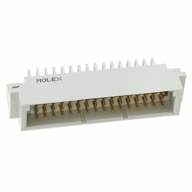0850030062 CONN DIN HDR 48POS PCB RA GOLD