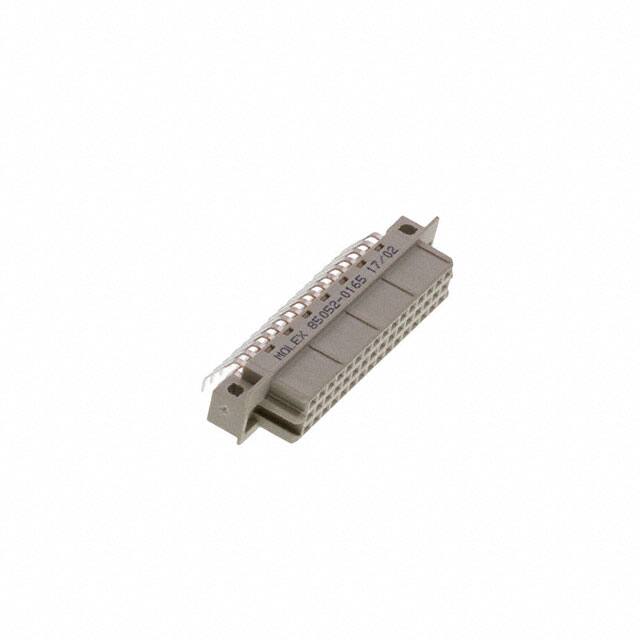 0850520165 CONN DIN RCPT 48POS PCB RA GOLD