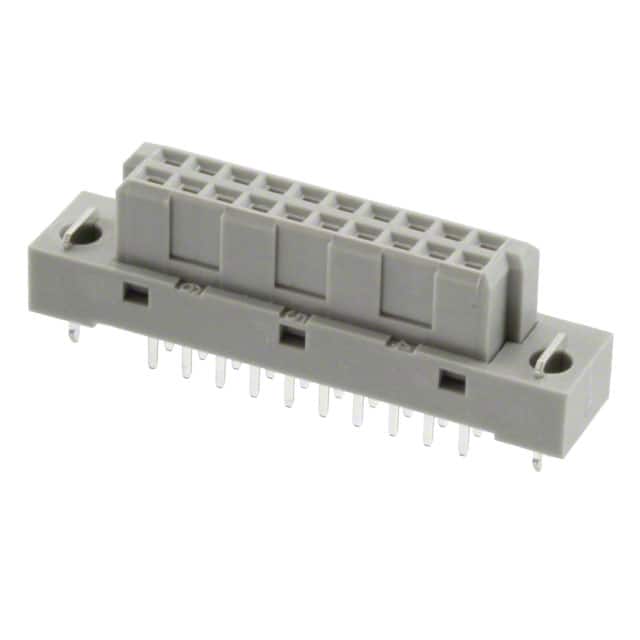 PCN10EA-20S-2.54DSA(72) CONN DIN RCPT 20POS PCB GOLD