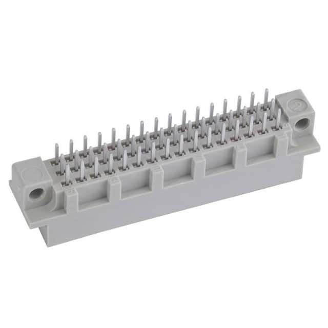 121A10389X CONN DIN PLUG 48POS PCB RA GOLD