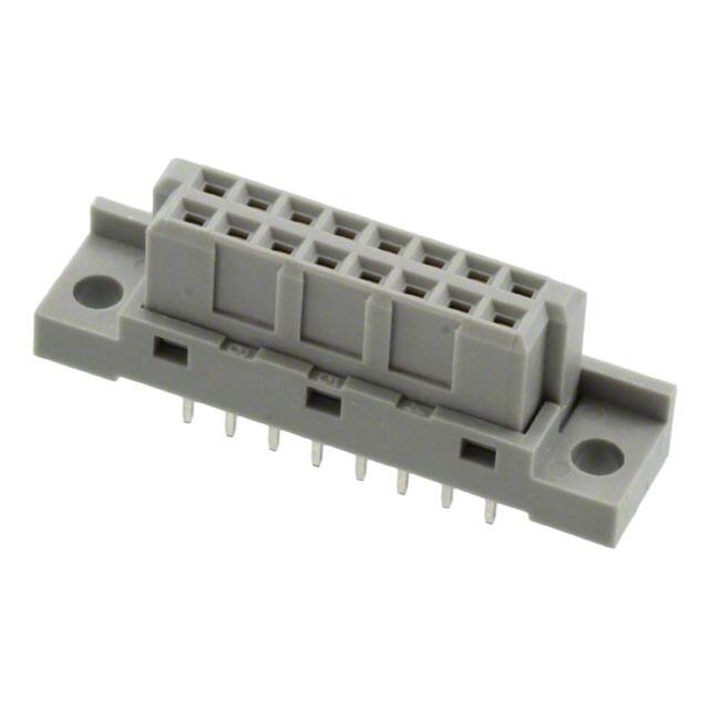 PCN10C-16S-2.54DSA(72) CONN DIN RCPT 16POS PCB GOLD
