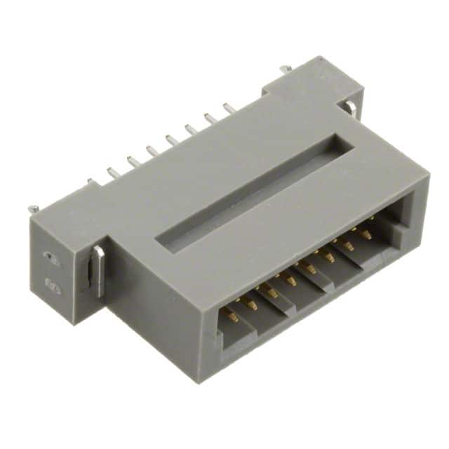 PCN10HB-16P-2.54DSA(72) CONN DIN HDR 16POS PCB GOLD