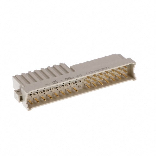 09061452971 CONN DIN HDR 48POS PCB RA GOLD