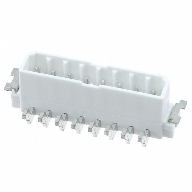 1830184 HEADER 8POS SMT WHITE
