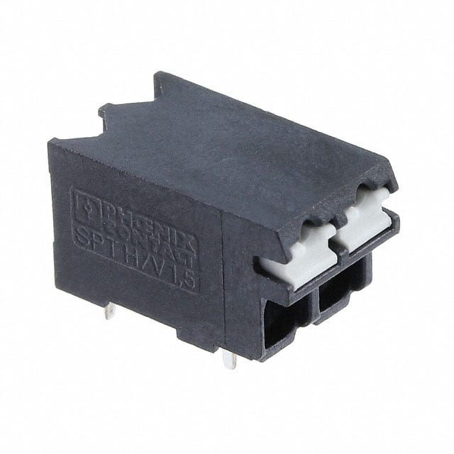 1823748 TERM BLK 2P SIDE ENT 3.81MM PCB