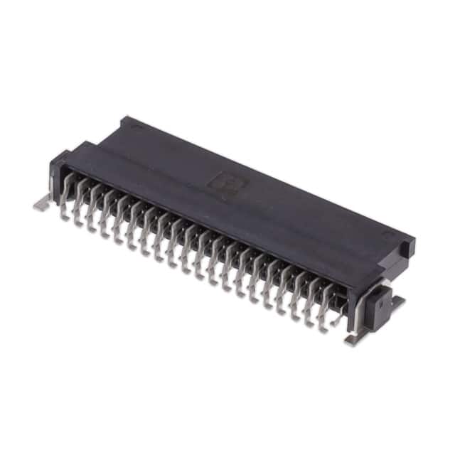 1714877 CONN RECPT 1.27MM 40POS SMD RA