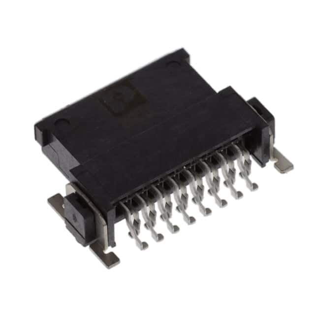 1714871 CONN RECPT 1.27MM 16POS SMD RA