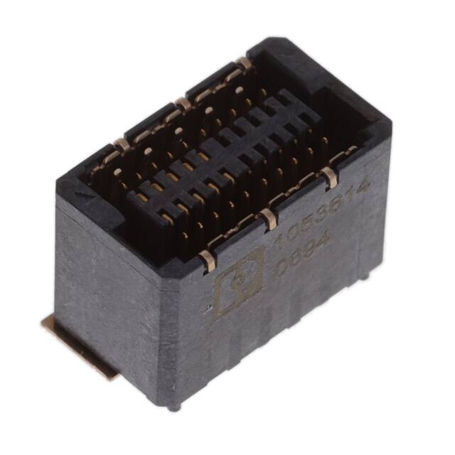 1053614 CONN RECEPTACLE 0.8MM 20POS SMD