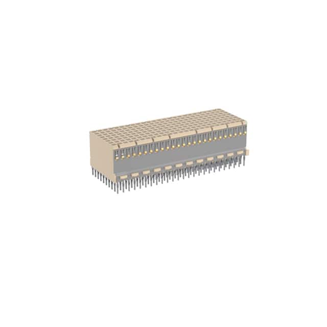124096-E 2MM HM E 200POS F VERT 3.7MM