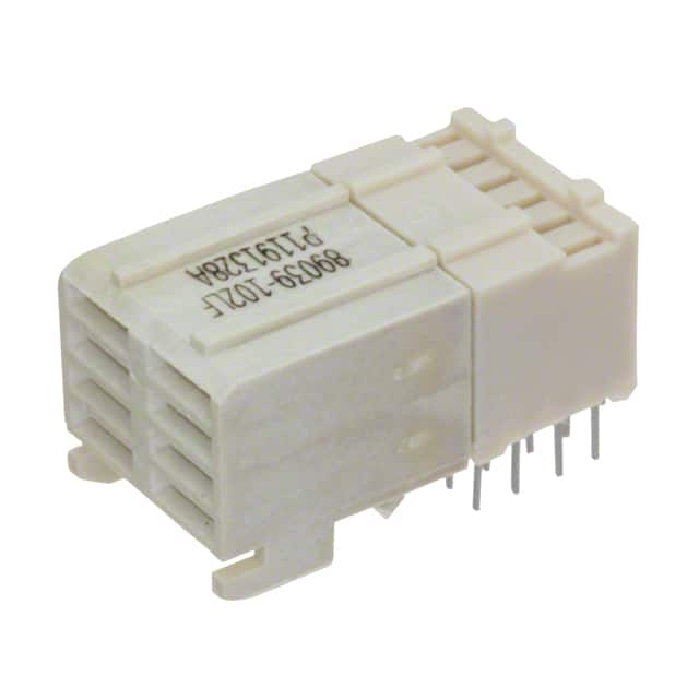 89039-102LF CONN RCPT BLADE PWR 8POS EDGE MT