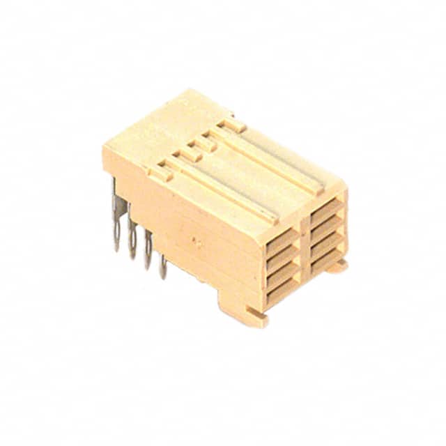 536614-1 CONN RCPT FUTUREBUS 8POS EDGE MT