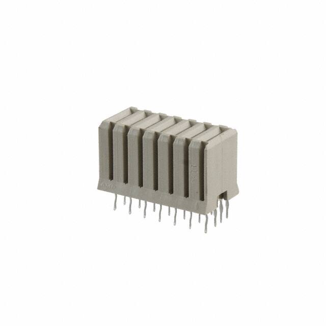 120953-4 CONN RCPT BLADE PWR 7POS PCB