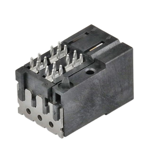 0783472004 CONN HEADER IMPACT 4POS EDGE MNT