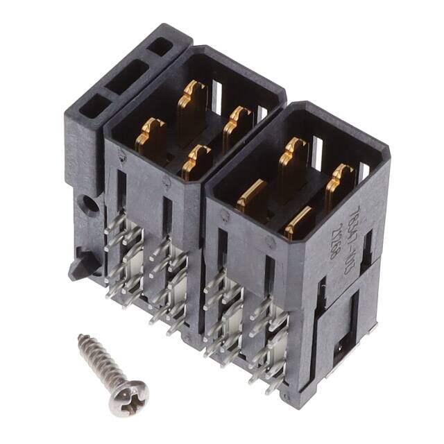 0783471013 CONN HEADER IMPACT 8POS EDGE MNT