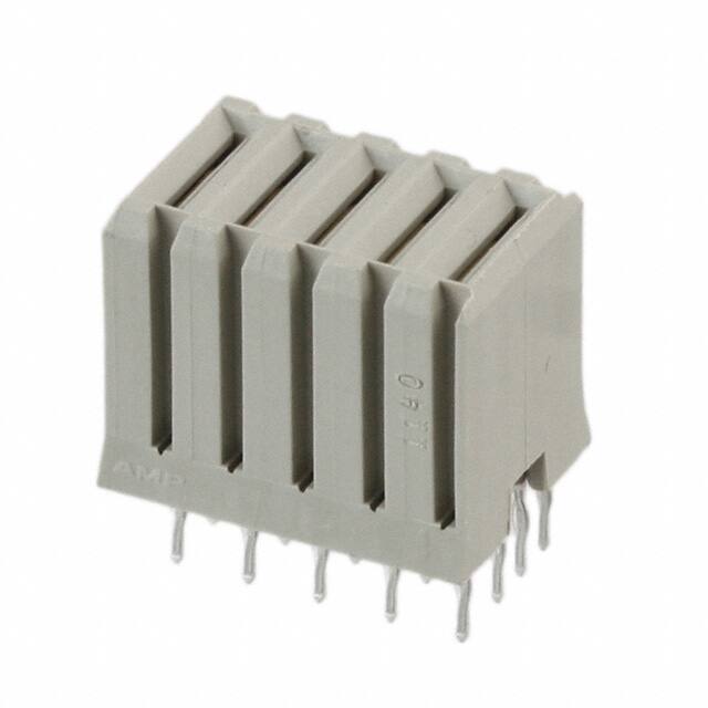 120953-2 CONN RCPT BLADE PWR 5POS PCB