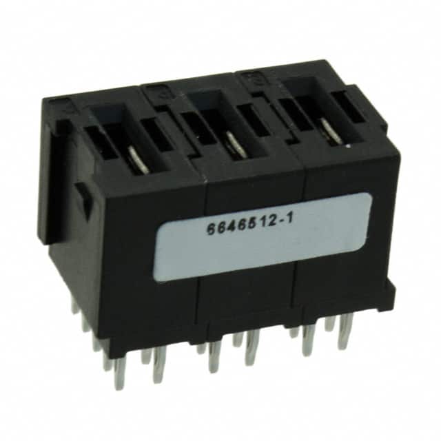 6646512-1 CONN RCPT HOT-PLUG 3POS PCB