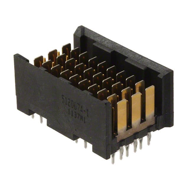 5120674-1 CONN HEADER DUAL BEAM 60POS PCB