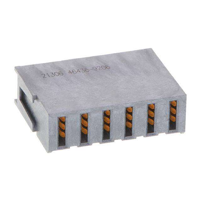 0464369206 TEN60 R/A PLUG ASSY 6-CKT