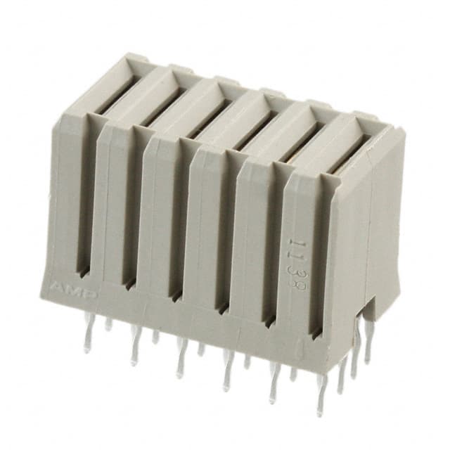 120953-3 CONN RCPT BLADE PWR 6POS PCB