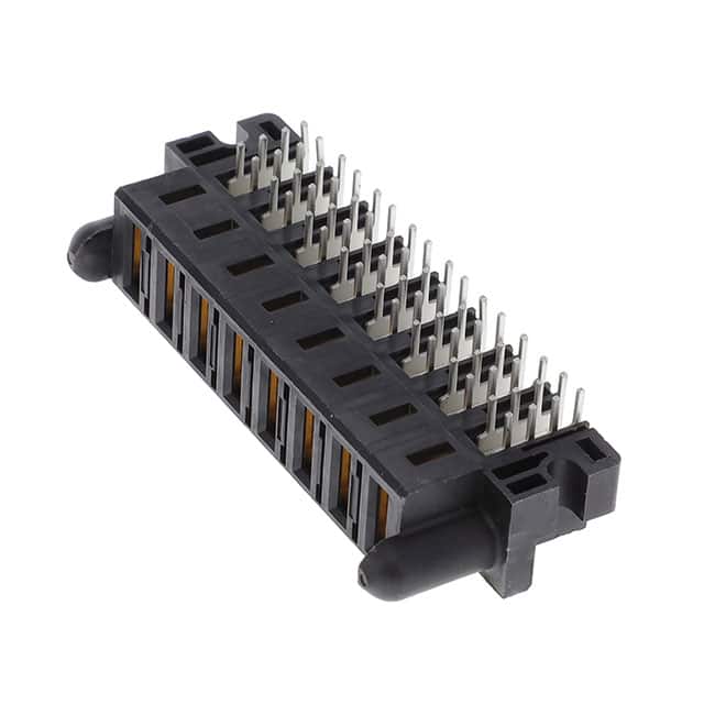 10106126-8000001LF CONN RCPT BLADE PWR 8POS EDGE MT