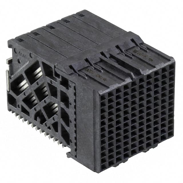 0761601020 CONN RCPT IMPACT 120POS EDGE MNT