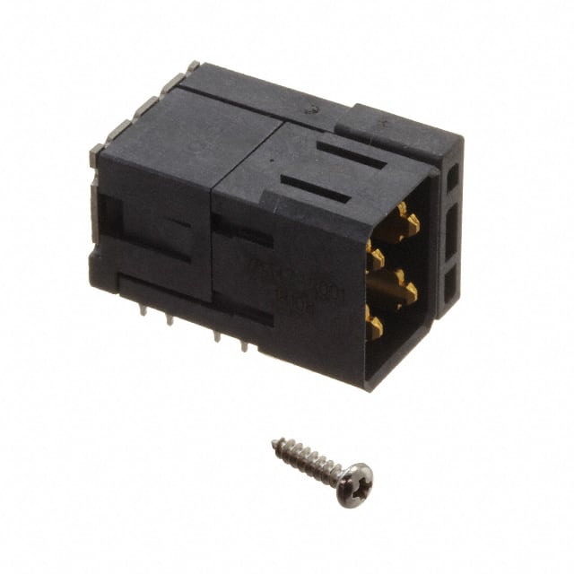 0783472001 CONN HEADER IMPACT 4POS EDGE MNT