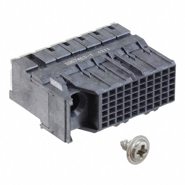 2057403-1 CONN RCPT IMPACT 60POS EDGE MNT