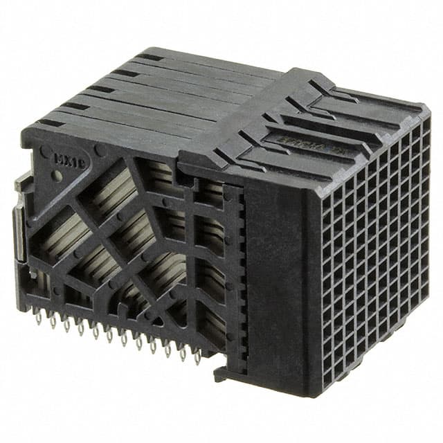 0761601010 CONN RCPT IMPACT 120POS EDGE MNT