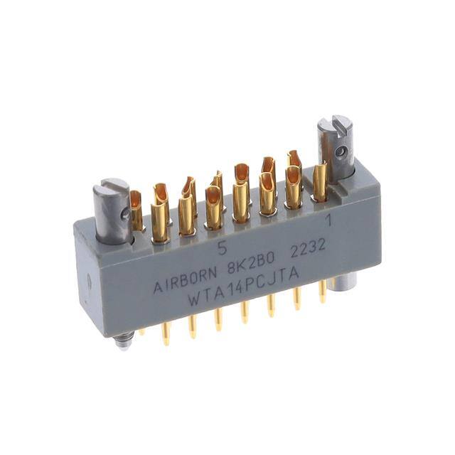 WTA14PCJTA RECTANGULAR PCB CONNECTORS (0.10