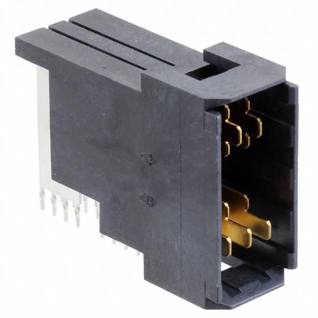 1892711-2 CONN PLUG 6POS EDGE MNT