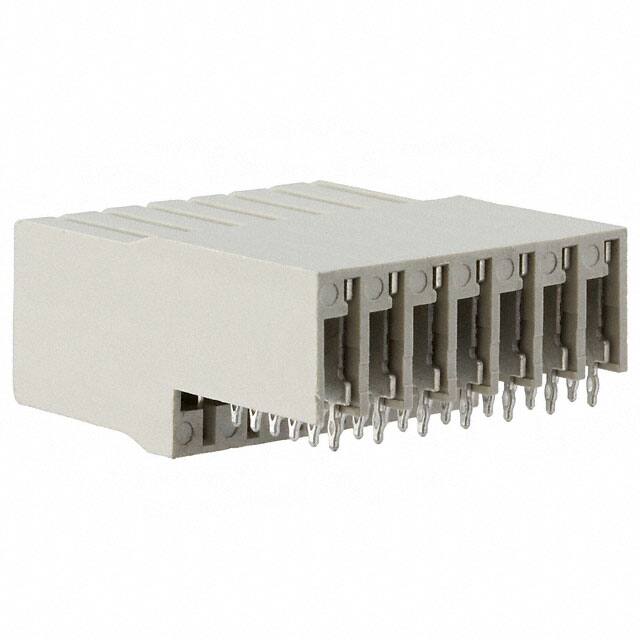 120943-5 CONN RCPT BLADE PWR 7POS PCB