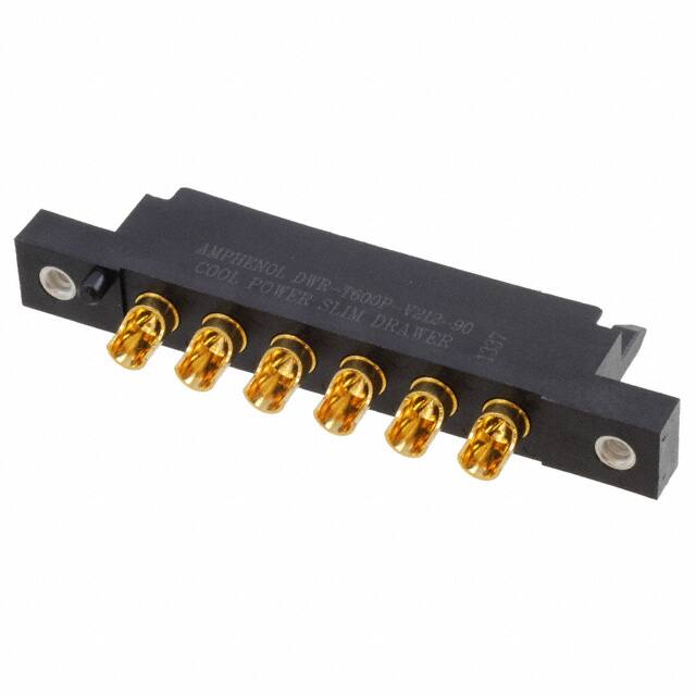 DWRT600PV21290 CONN PLG RACK & PNL 6P FREE HANG
